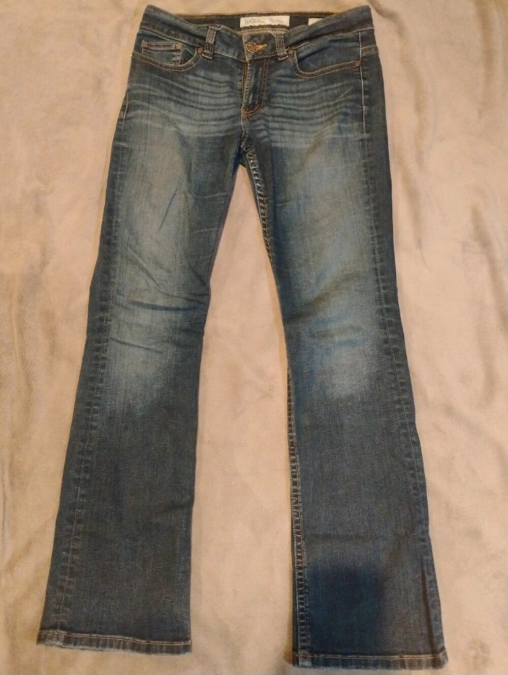 BKE Payton Bootcut Denim Jeans Mid Rise Stretch - 28 x 31.5 Regular